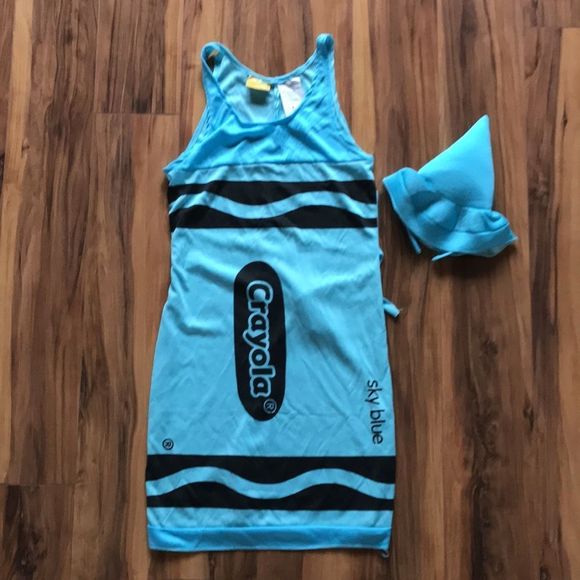 NEW Crayola Blue Crayon Costume - Picture 4 of 5